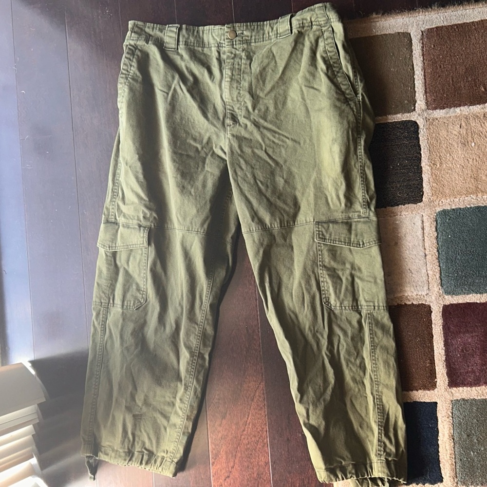 Old Navy Conifer Cargo Barrel Pants